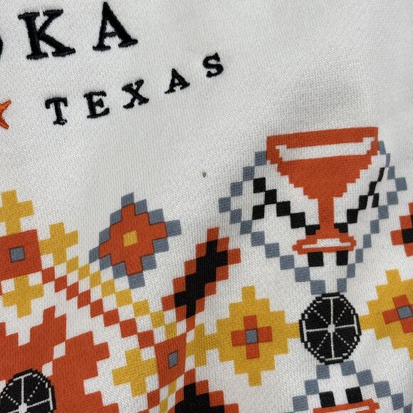 Tito's Handmade Vodka Ugly Christmas Party Sweater Mens Size L Austin Texas EUC - Picture 8 of 9